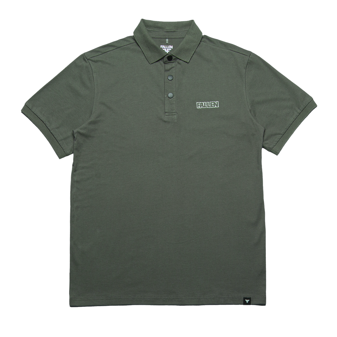 FALLEN POLO T-SHIRT OVERSIZE