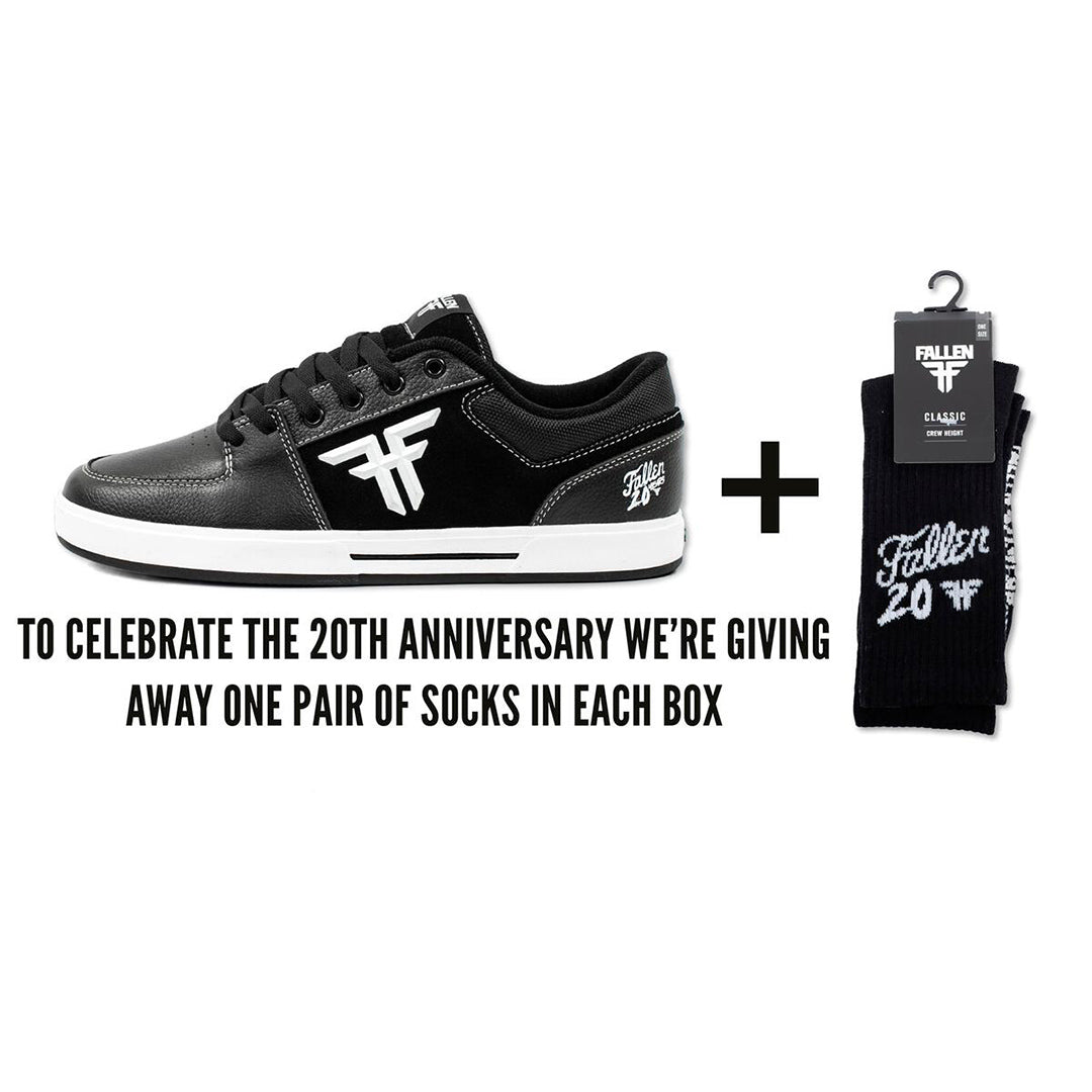 FALLEN SHOES PATRIOT 20 YEARS W/SOCKS – Fallen Footwear Canada